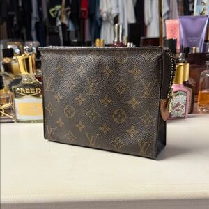 Louis Vuitton Brown Monogram cosmetics